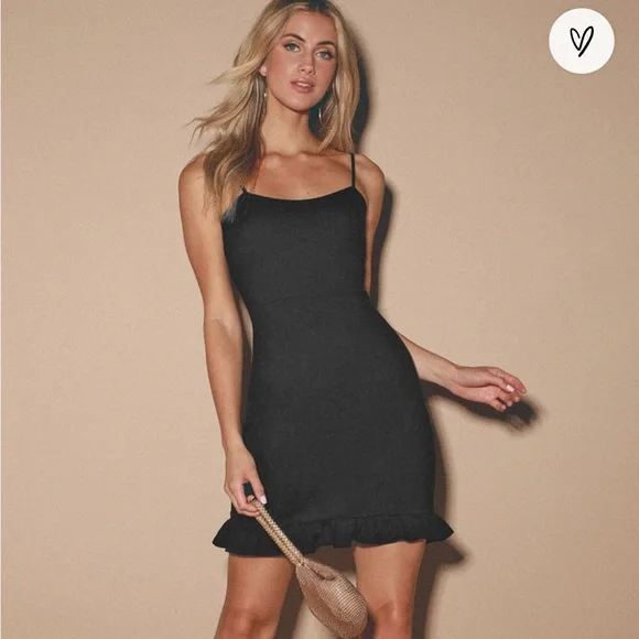 spoonful of sass bodycon mini dress Lulus | Dresses | Lulus Spoonful Of Sass Black Bodycon Mini Dress Size  Small